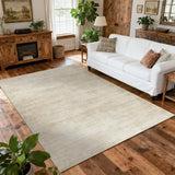9x12 Area Rug for Living Room,Washable Neutral Farmhouse Abstract Extra Large Boho Bedroom Dining Ro