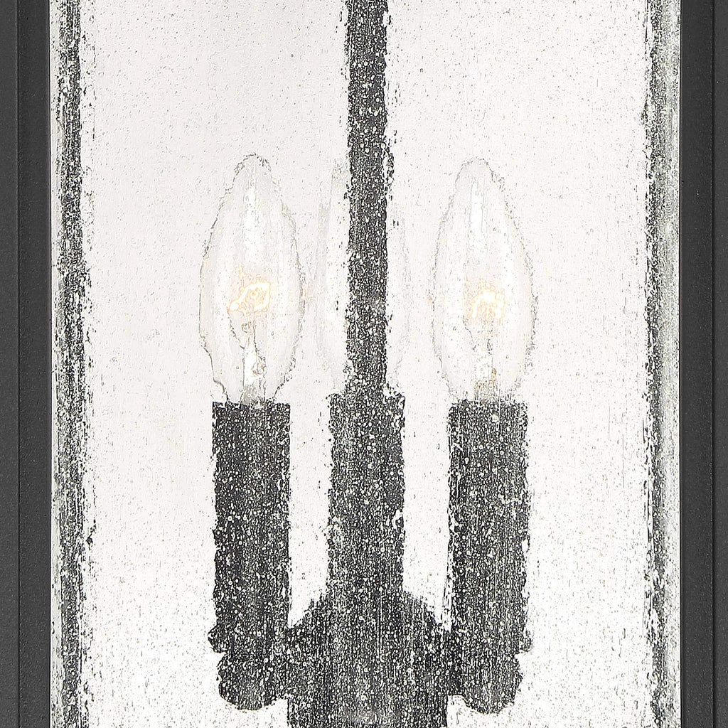 Moray Bay 24" Black Traditional Outdoor Wall Lantern Light Fixture
