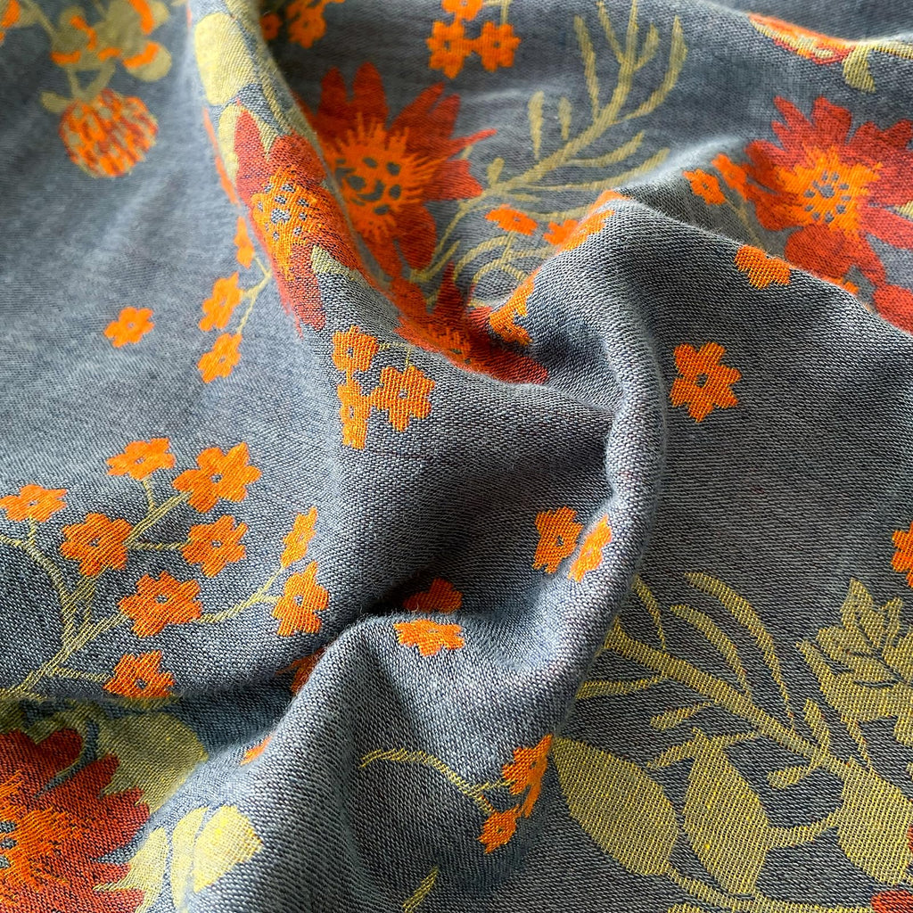 Vintage Garden Floral Duvet Cover Queen Soft 100% Muslin Cotton Jacquard Texture Bedding Set Chic Vibrant Floral