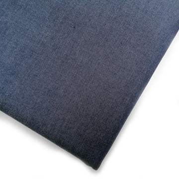 5.5OZ Denim Thin Poplin By The Yard 57" Wide Indigo 2yards