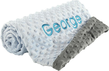 Personalized Baby Blanket for Boys, Fast USA Shipping, Custom Baby Blankets, Personalized Gifts with Name, Plush