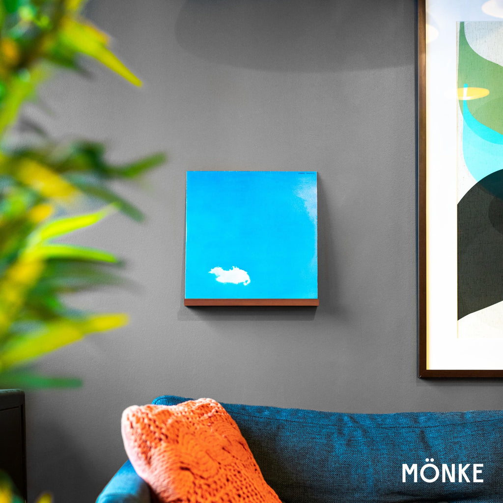 Vinyl Record Wall Mount - 3 Elegant Display Ledges Made from Solid Wood - These Vinyl Record Shelf Will Hold Records
