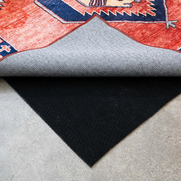 Plush 5' x 7' Nonskid, Nonslip Rug Pad, Reversible Gripper, 1⁄4 Thick, Safe for All Floors and Carpet - Set of 35