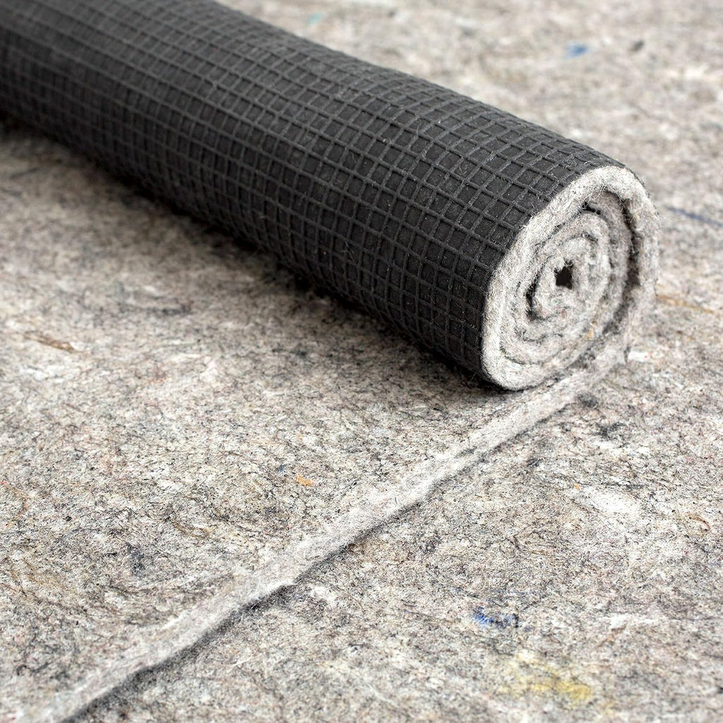 Lock - 9'x12' - 1/4" Thick - Felt + Rubber - Premium Non-Slip Rug Pad - Set of 108