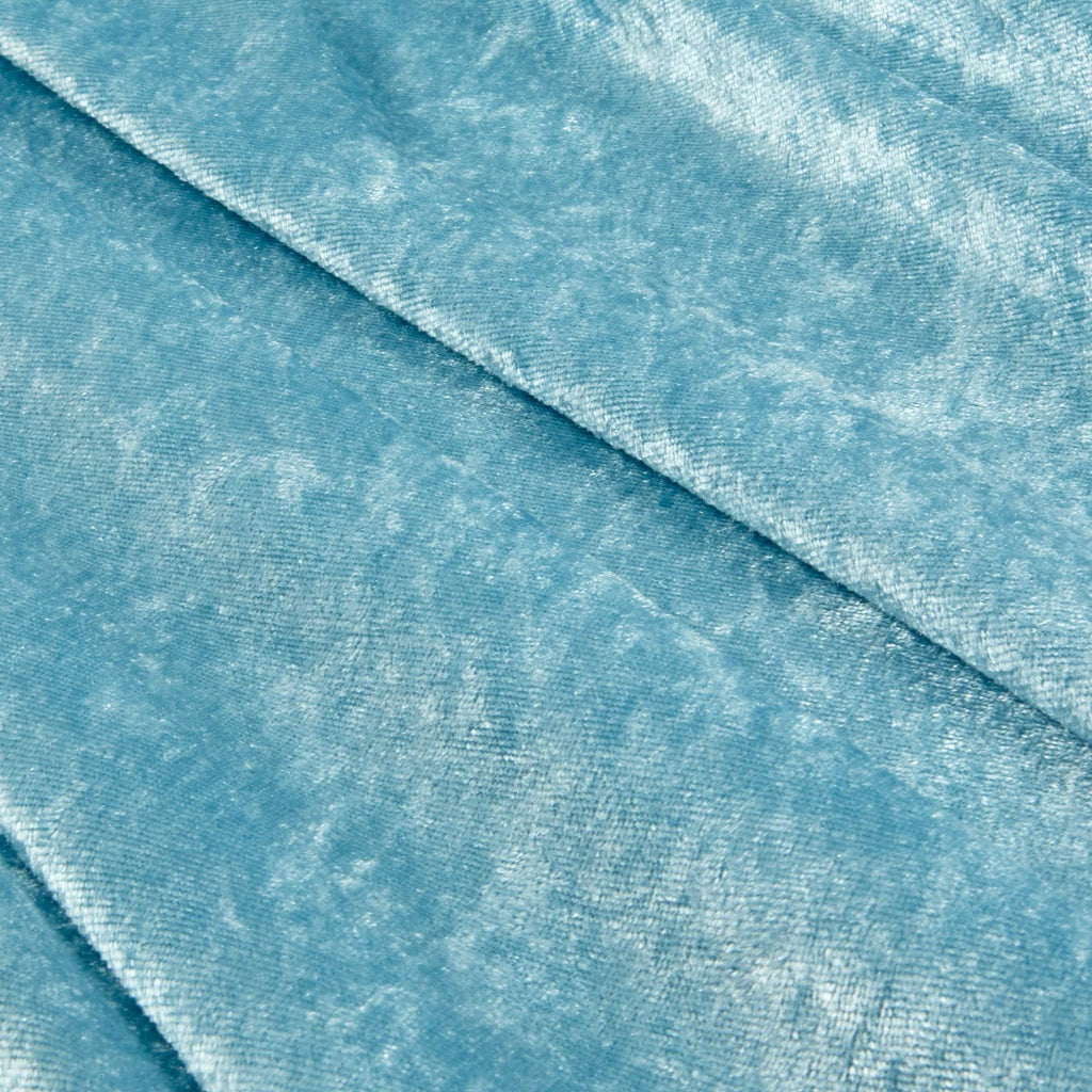 Panne Velvet Baby Blue, Fabric by the Yard