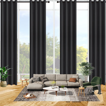 Extra Long Curtains High Ceiling Drapes 20Ft, Tall Windows Custom Made 2 Story Blackout Curtains for High Living