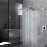 Rain Shower Head - High Flow Large Rainfall Shower Heads Made of Stainless Steel