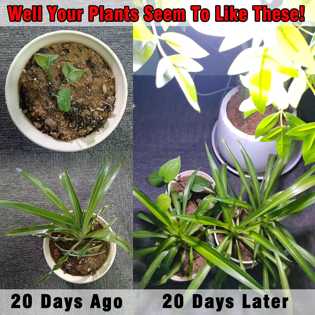 BR30 18W 2000lm Full Spectrum Plant Happy Grow Light Bulb E26 Base, 1 Pack