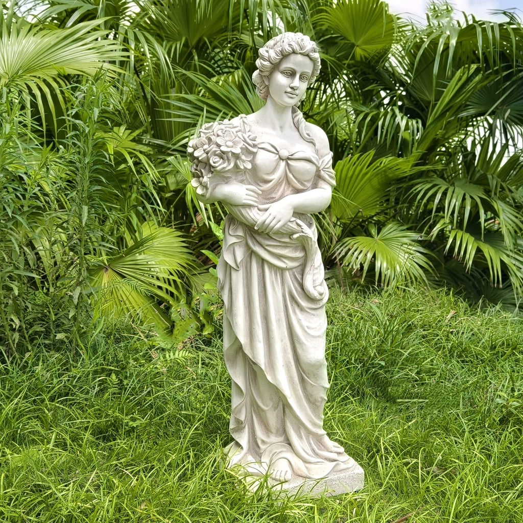 45'' High Large Spring Goddess of the Four Seasons Statue