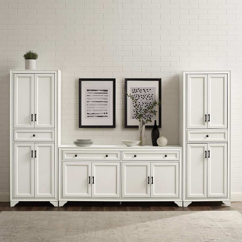 Tara 3-Piece Farmhouse Pantry & Sideboard Set