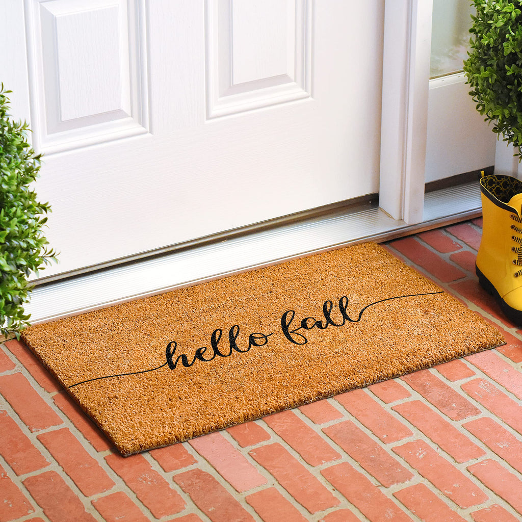 Hello Fall Doormat, 17" x 29"