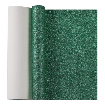 Glitter Faux Leather Sheets: PU Fabric Roll Canvas Back for Craft