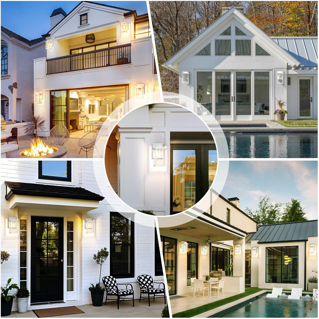 Outdoor Wall Light Fixture, Exterior Waterproof Porch Lighting