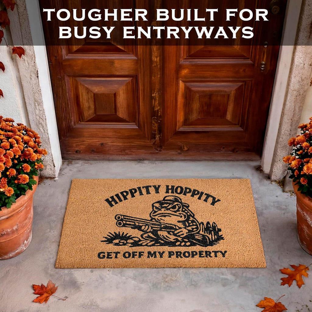 Nice Package Doormat 30x17 Inch, Welcome Mat Outdoor Funny Front Door Mat