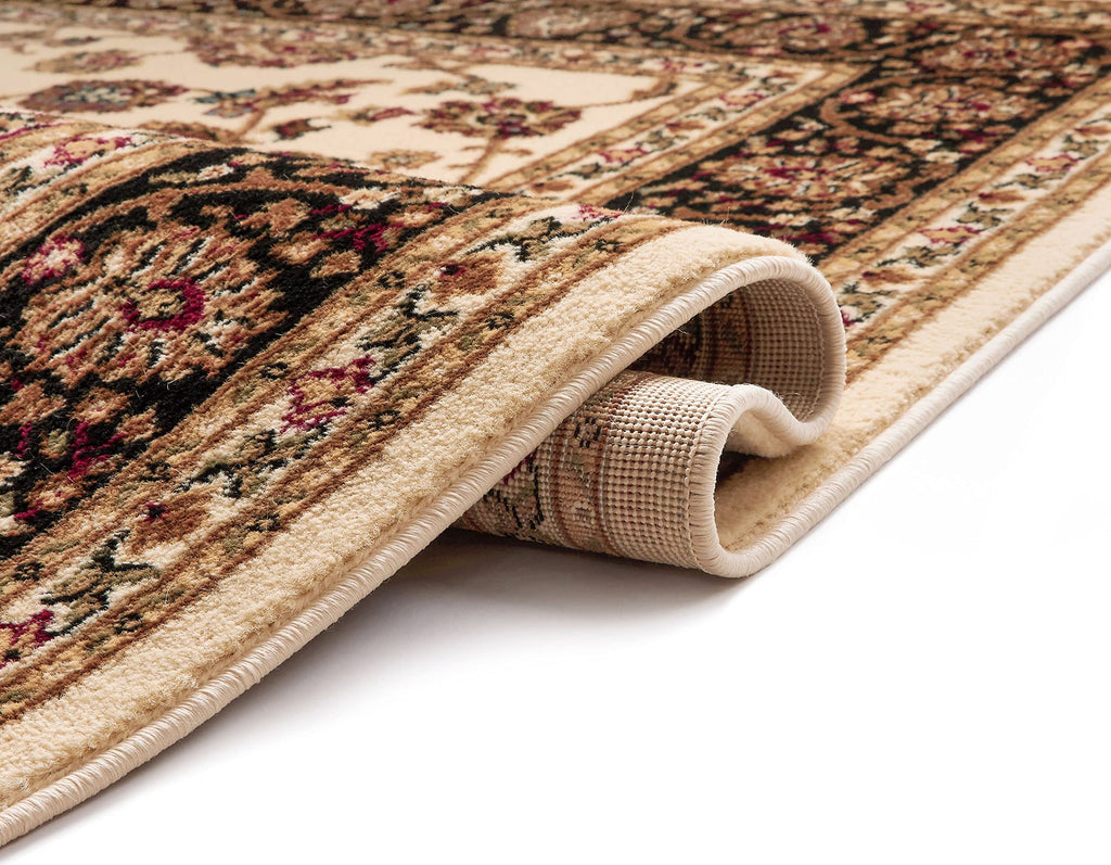 Barclay Sarouk Ivory 26 in x 63 ft Hallway Long Runner Rug