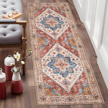 2x6ft Runner Rug, Small Throw Runners Kitchen Entryway