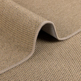 Easy Jute 5x7 ft Outdoor Washable Rug Non Slip Woven Texture Durable Farmhouse Rug for Entryway Pati