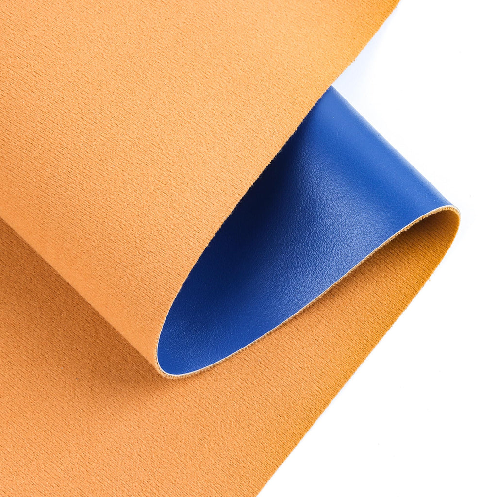 Faux Leather Vinyl Upholstery Fabric, 54 x 36 inches Synthetic Repholstery Leather Vinyl, Soft Touch Distressed DIY
