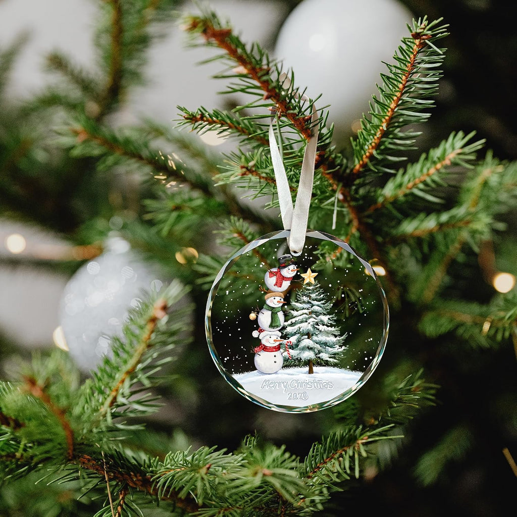 2026 Christmas Ornament - Snowman Ornaments, Snowman Christmas Ornaments