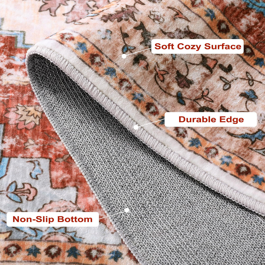 2x6ft Runner Rug, Small Throw Runners Kitchen Entryway