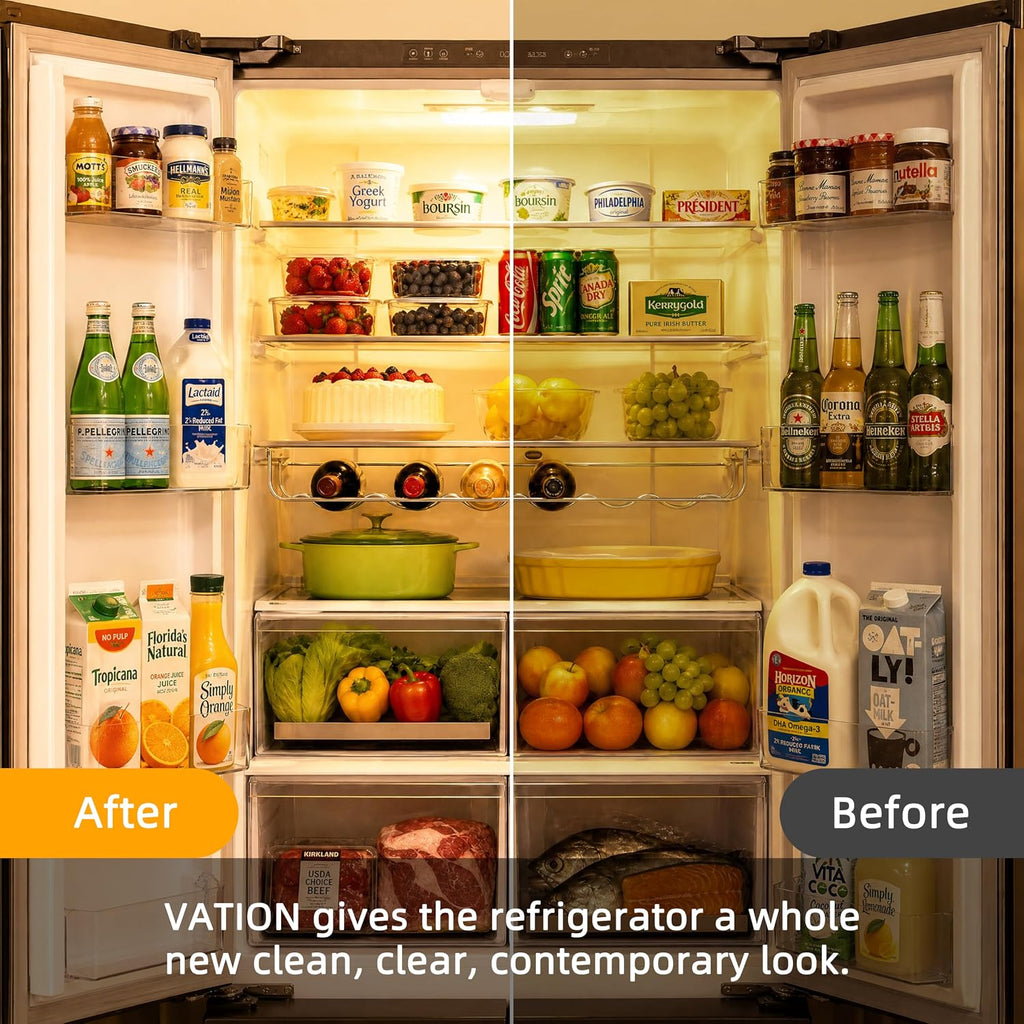 A15 LED Refrigerator Light Bulbs, 40W Appliance Bulb, Warmwhite 3000K, 2 PK