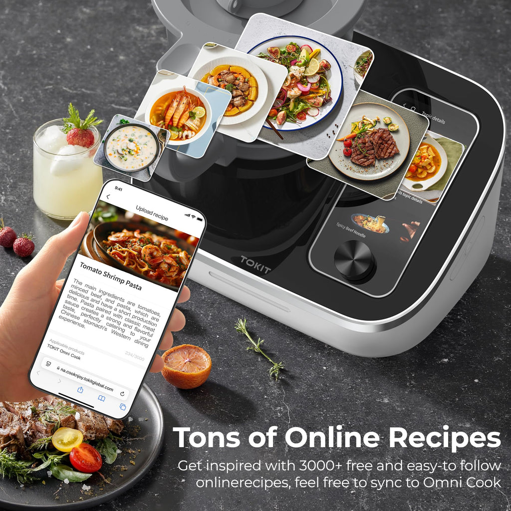 AI Cooking Robot Omni Cook C2 21-in-1 Food Processor