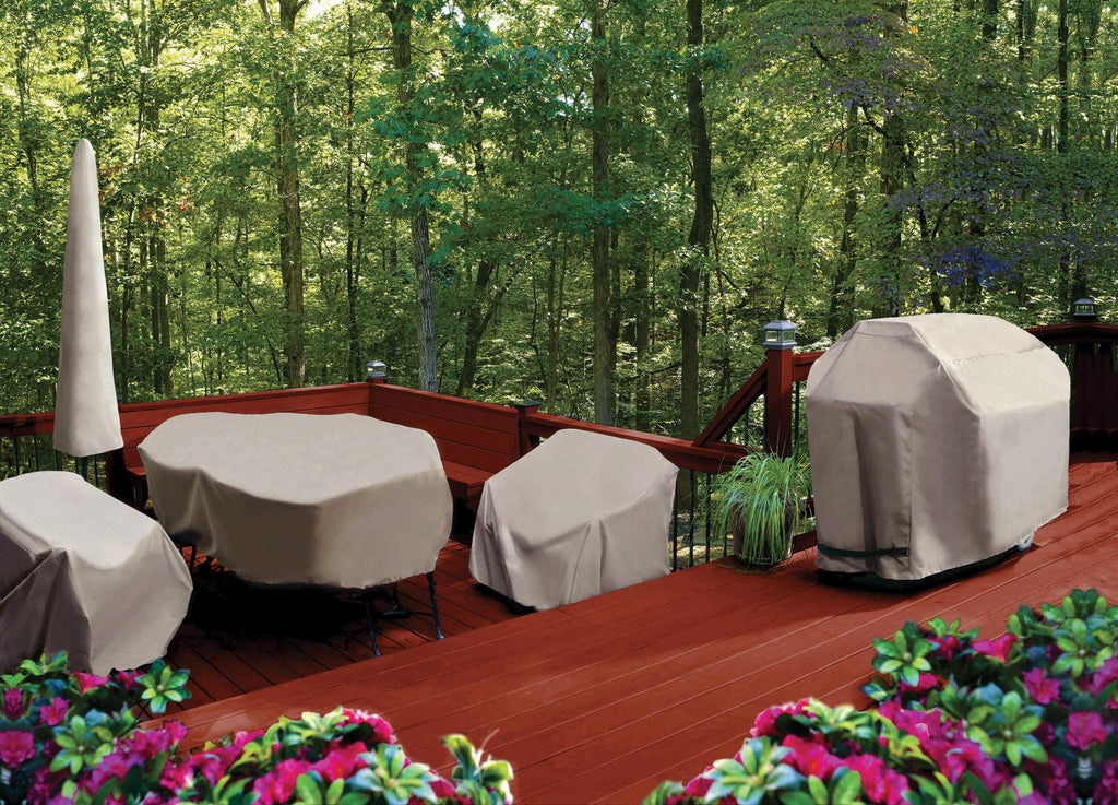 44" Square Weather-Resistant Fire Pit Cover with Adjustable Hook and Loop Fasteners, Outdoor Heavy-Duty Firepit Cover