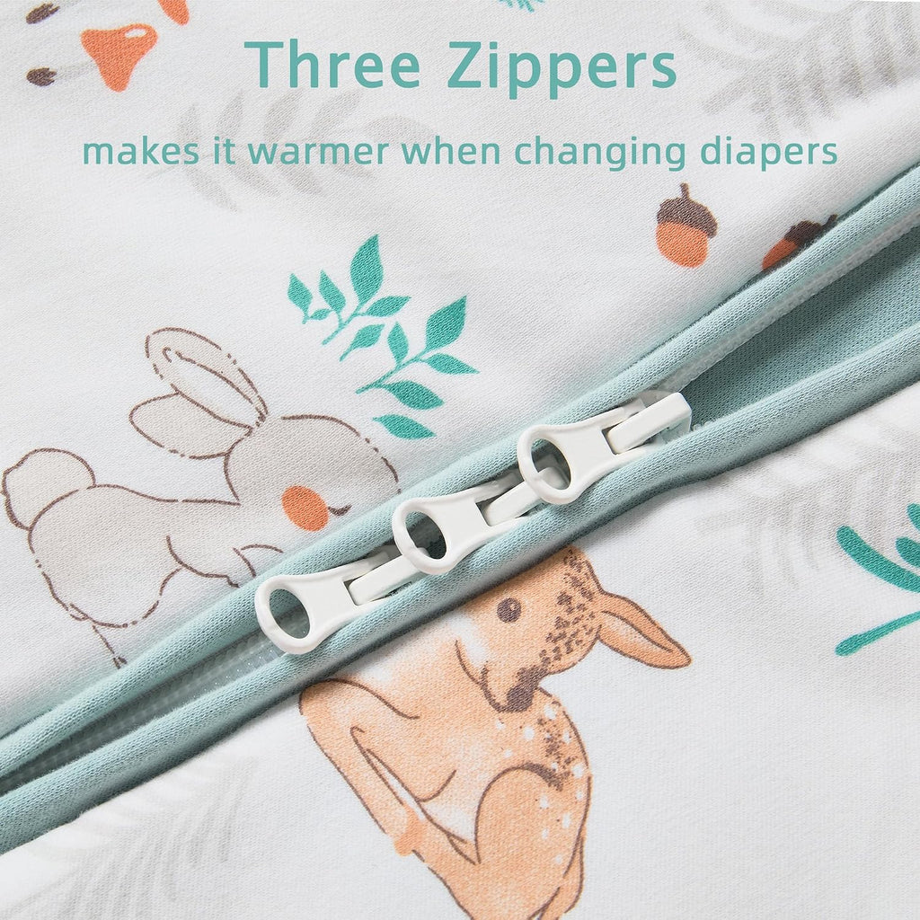 2.5 TOG Baby Sleep Sack Long Sleeve Split Leg Winter Wearable Blanket