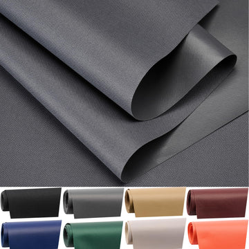 Waterproof Canvas Fabric by The Yard 60" W 600 Denier PVC Backing Water Repellent Polyester Upholster Fabric Material
