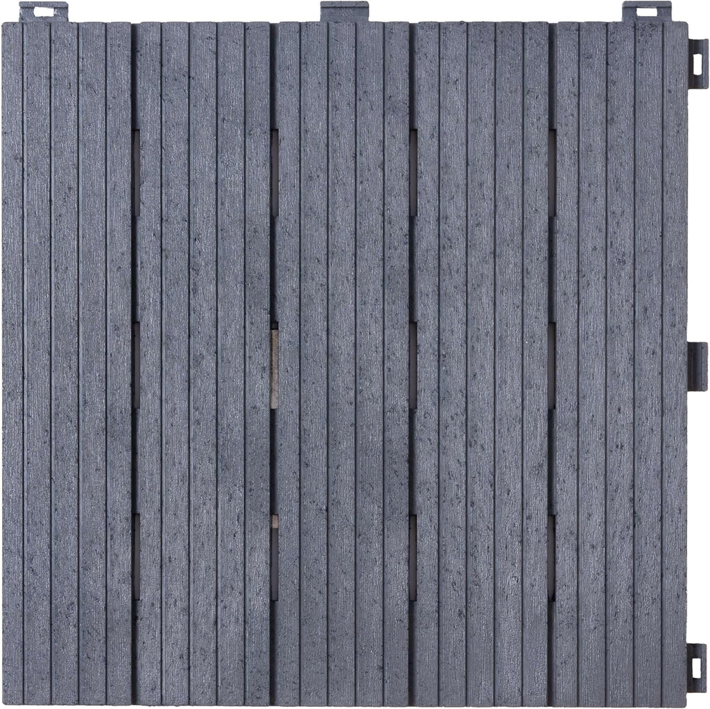 Garden Decking Tiles Cosmopolitan Patio, Terrace, Hot Tub Deck Tiles | Interlocking Decking Tiles | Recycled | Cosmo
