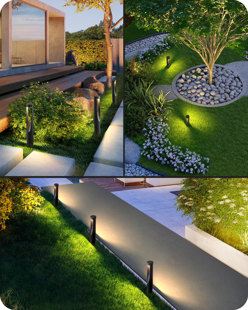 Low Voltage Landscape Lights for Walkway 8 Pack