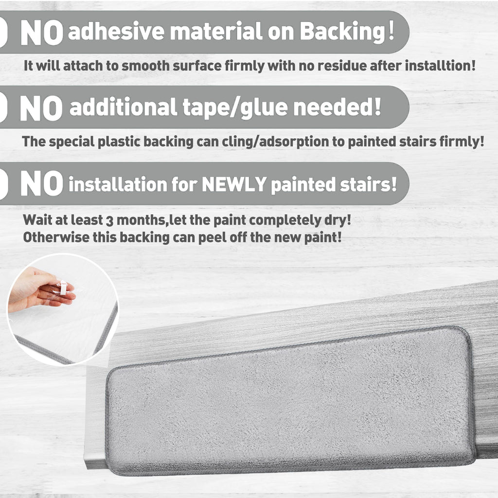 Bullnose Carpet Ultra Plush Grey 14 Pcs