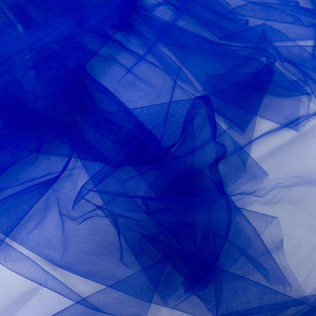 Royal Blue Tulle Fabric 59" x 3 Yards Soft Sheer Mesh for Wedding Party Decor, Tutu Skirt & DIY Project