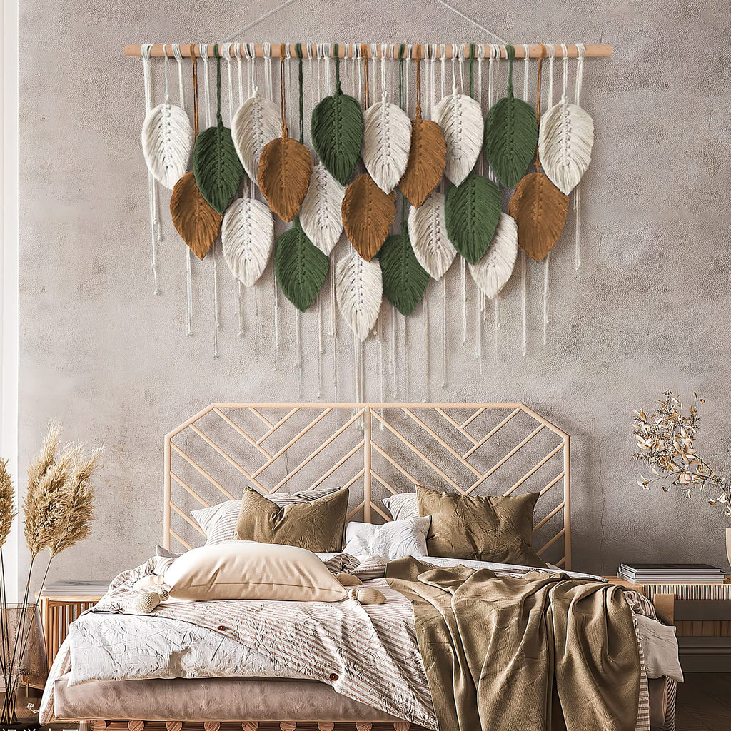 Large Macrame Wall Hanging Boho Woven Tapestry Chic Home Decor Wall Art