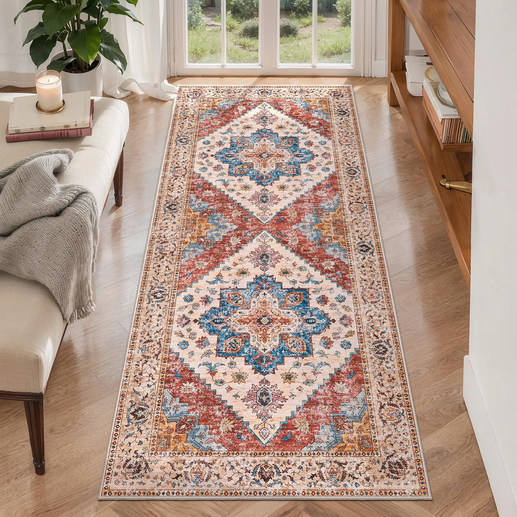2x6ft Runner Rug, Small Throw Runners Kitchen Entryway