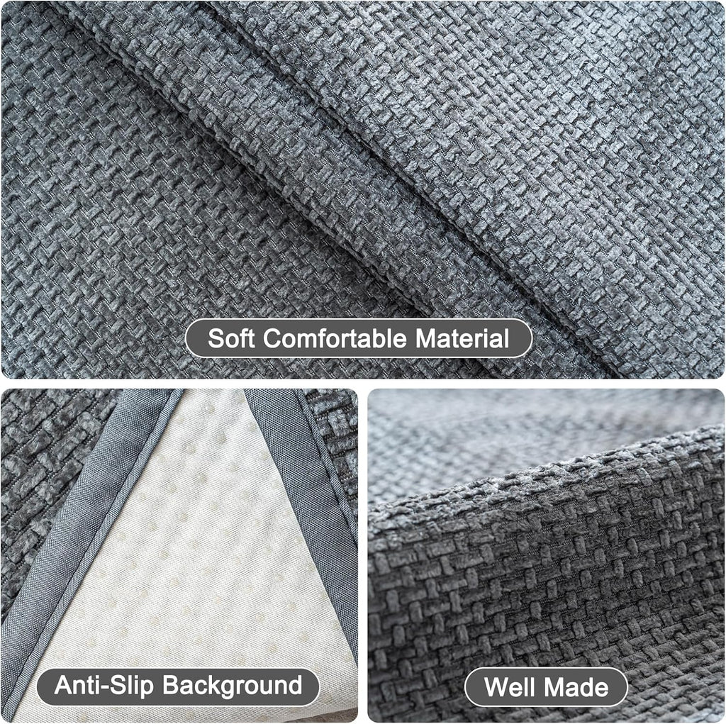 Couch Arm Covers, Sofa Arm Cover, Anti-Slip Waterproof Armrest Covers, Pet Proof Armrest Protectors for Couch