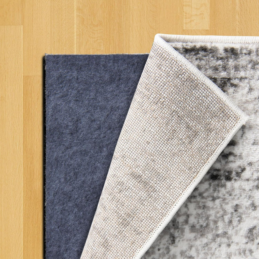Uni-Luxe Dual Surface Felt and Rubber Non-Slip Rug Pad 1/4" Thick (2' 6" x 10' Runner) - Set of 25