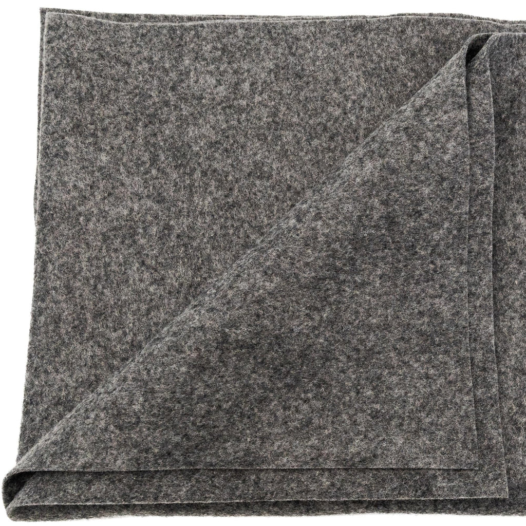 Craft Felt Fabric by The Yard - 72" Wide & 1.6mm Thick Acrylic Felt - Soft and Durable Charcoal Fabric for DIY Arts &
