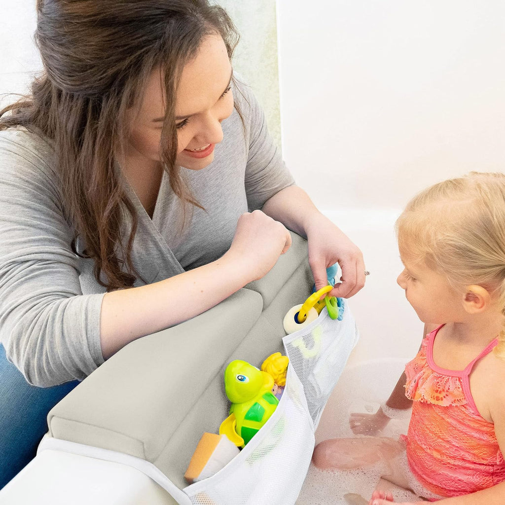 Bath Kneeler with Elbow Rest Pad Set, 1.75 inch Thick Kneeling Pad and Elbow Support for Knee Arm Support, Large