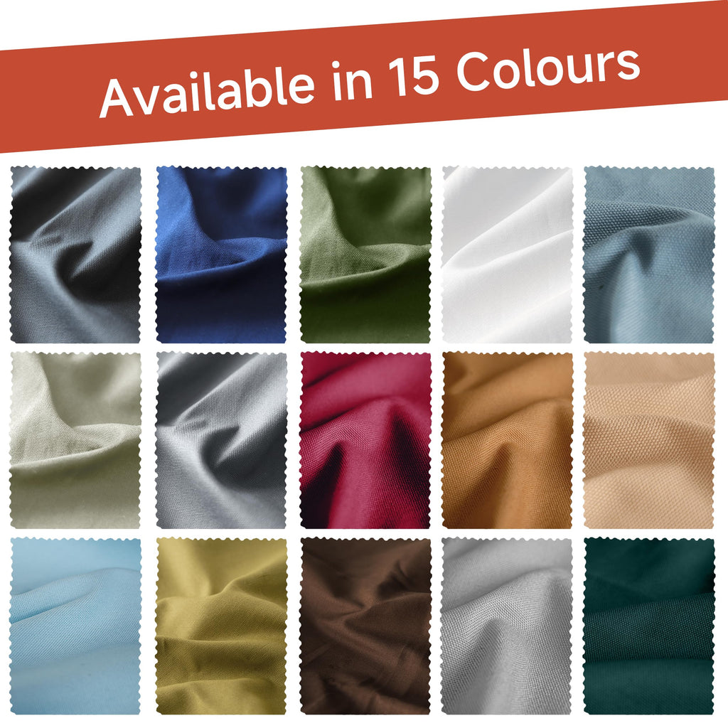 100% Cotton Canvas Fabric 10oz. 59 Inch by the Yard, Nature Duck Fabric Textile Medium Weight for Painting, Sewing