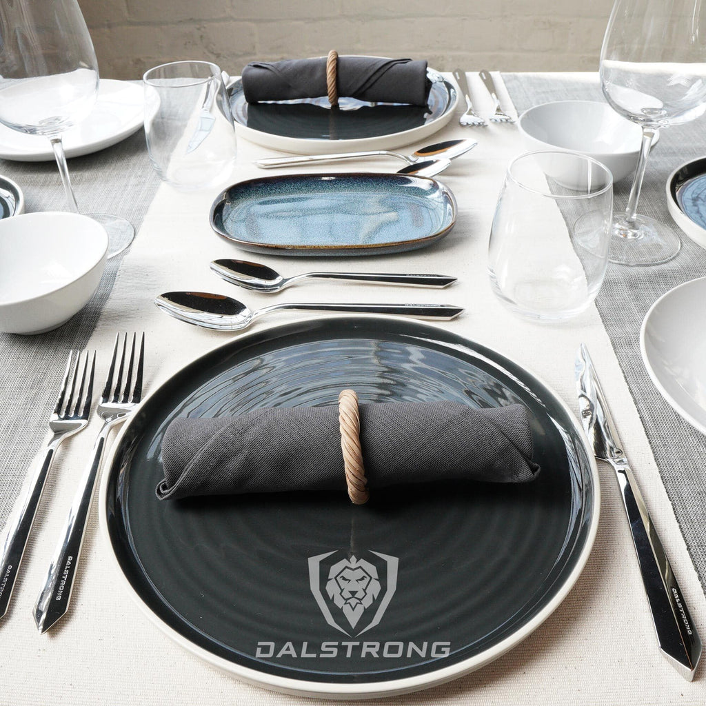 20-Pc Flatware Cutlery Set - High-Carbon Stainless Steel