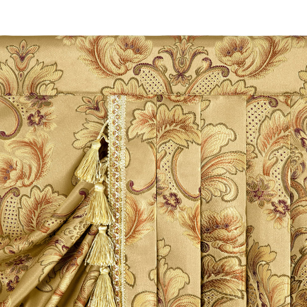 Elegant Waterfall Valances Windows, W59 Inch