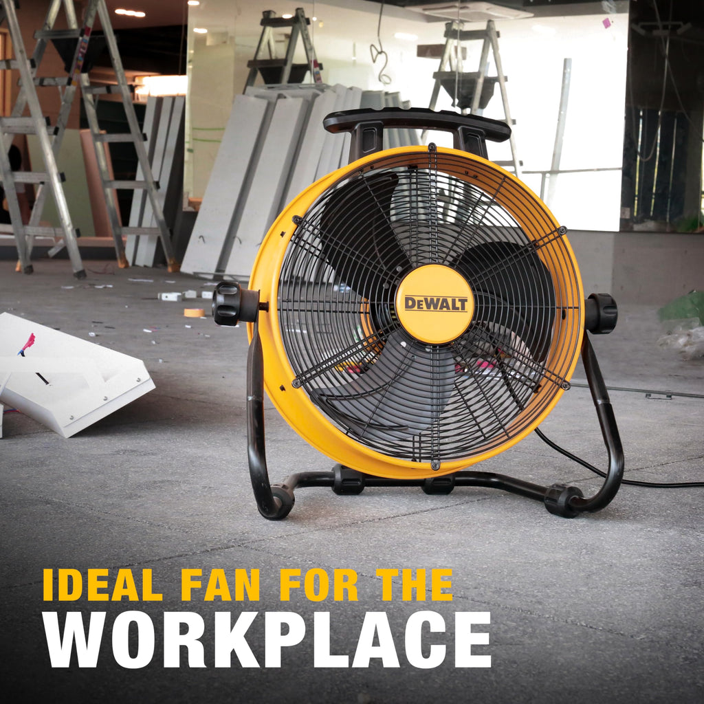 18 Inch Floor Fan, 180° Adjustable Tilting Drum Fan DXF1840
