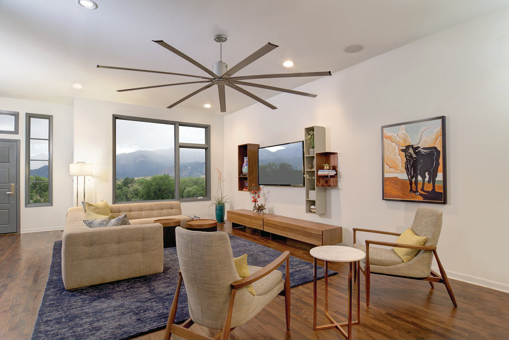 Large Ceiling Fan 72" | MAXX AIR Industrial Ceiling Fan Ideal for Large Spaces, Outdoor Patios, Barns| Includes DC