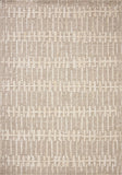 Loloi Amber Lewis Bexley Collection BEX-02 Taupe/Natural 7'-10" x 10' Area Rug Neutral, Textured, Living, Bedroom