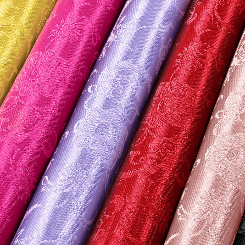 10 Yard White Satin Fabric 60" Wide for DIY Crafts