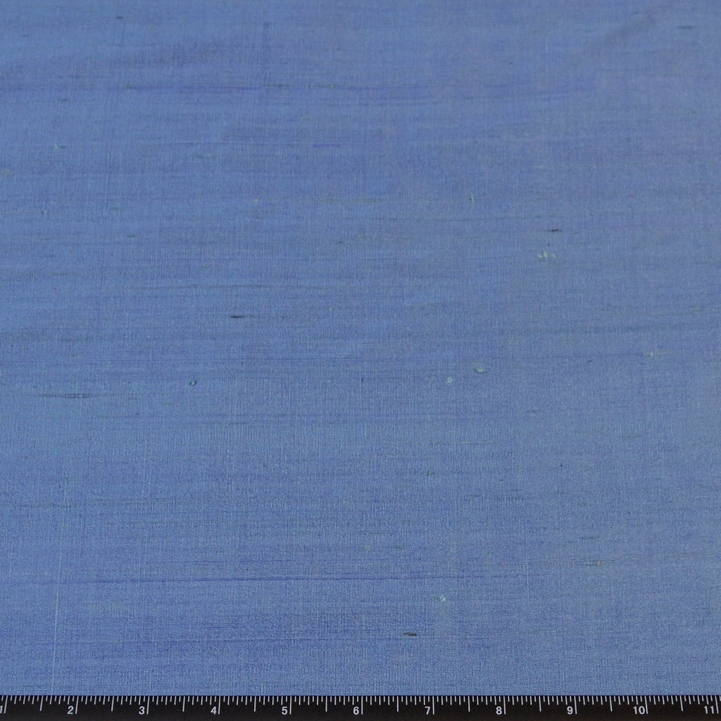 Iridescent Steel Blue Dupioni Silk, 100% Silk Fabric, by The Yard, 44" Wide