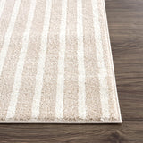 Abani Area Rug for Living Room -Nuevo 5' x 8' Beige Arch Pattern Area Rug, Soft and Durable Living Room Rug