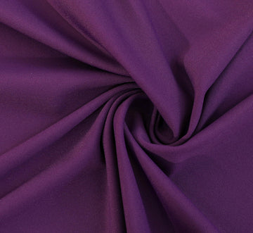 Nylon Spandex Matte Tricot Fabric Cut by The Yard | 62/63" Inches Wide | 4 Way Stretch Fabric for Active Wear