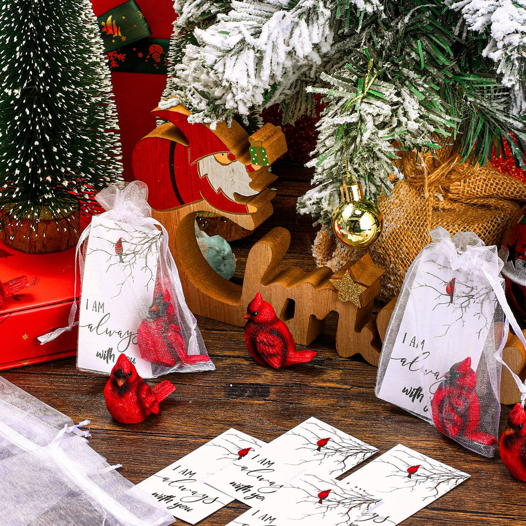 72 Pcs Chrismas Cardinal Memorial Gift Set